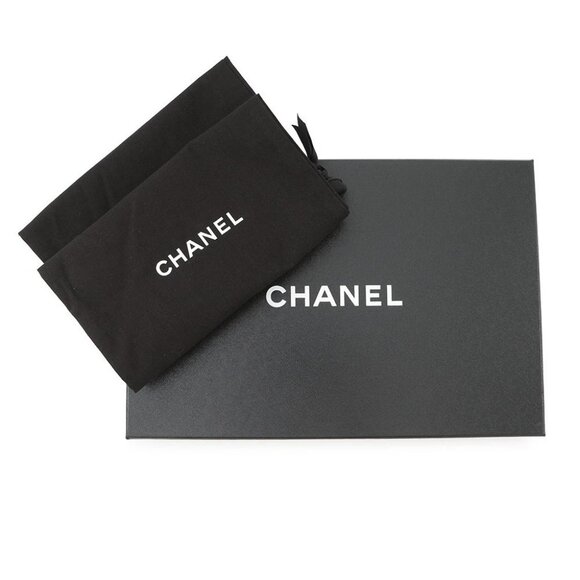 CHANEL CC logo loafers Size 37C Leather Silver - Picture 16 of 16